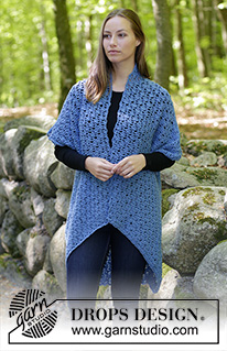 Free patterns - Open Front Tops / DROPS 184-31
