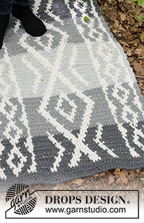 Free patterns - Carpets / DROPS 184-35