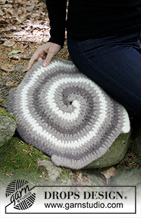 Free patterns - Felted Seat Pads / DROPS 184-38