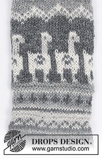 Free patterns - Men's Socks & Slippers / DROPS 185-19