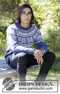 Free patterns - Men's Jumpers / DROPS 185-3