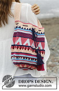 Free patterns - Bags / DROPS 186-21