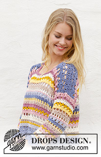 Free patterns - Striped Jumpers / DROPS 187-24
