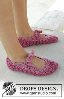 Free patterns - Slippers / DROPS 189-22