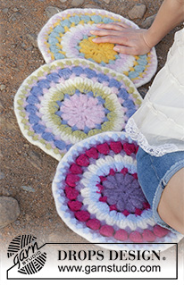 Free patterns - Felted Seat Pads / DROPS 189-3
