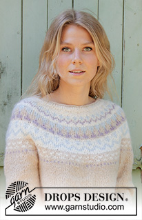 Free patterns - Damskie norweskie swetry / DROPS 191-12