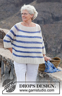 Free patterns - Striped Jumpers / DROPS 191-30