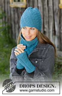Free patterns - Neck Warmers / DROPS 192-14