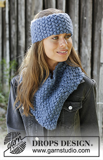 Free patterns - Neck Warmers / DROPS 192-38
