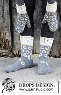 Free patterns - Chaussettes / DROPS 193-7