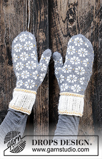 Free patterns - Gloves & Mittens / DROPS 193-7