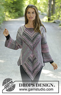 Free patterns - Striped Jumpers / DROPS 194-27