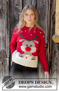Free patterns - Christmas Jumpers & Cardigans / DROPS 194-38