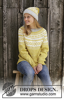 Free patterns - Nordic Jumpers / DROPS 195-10