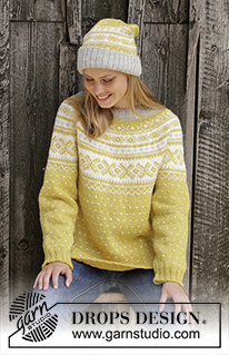 Free patterns - Damskie norweskie swetry / DROPS 195-10