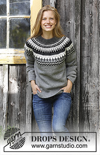 Free patterns - Damskie norweskie swetry / DROPS 195-19