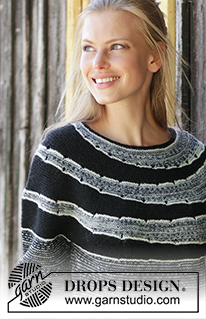 Free patterns - Striped Jumpers / DROPS 195-3