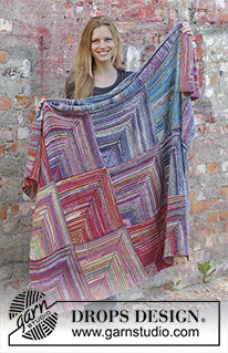 Free patterns - Blankets / DROPS 195-37