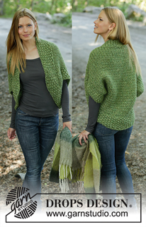 Free patterns - Open Front Tops / DROPS 196-16