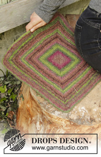 Free patterns - Felted Seat Pads / DROPS 196-39