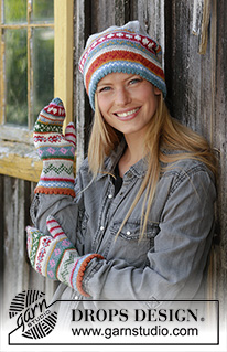 Free patterns - Gloves & Mittens / DROPS 196-8