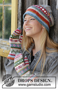 Free patterns - Nordic Gloves & Mittens / DROPS 196-8