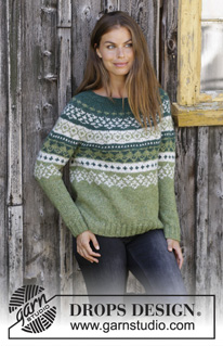 Free patterns - Damskie norweskie swetry / DROPS 196-9