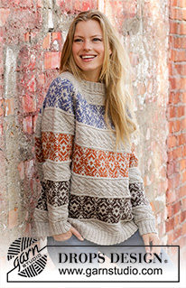 Free patterns - Damskie norweskie swetry / DROPS 197-1
