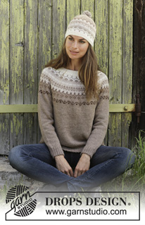 Free patterns - Damskie norweskie swetry / DROPS 197-10
