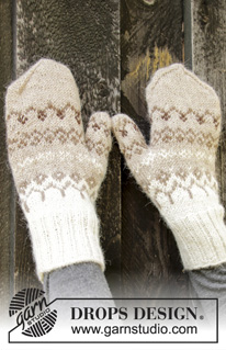 Free patterns - Nordic Gloves & Mittens / DROPS 197-12