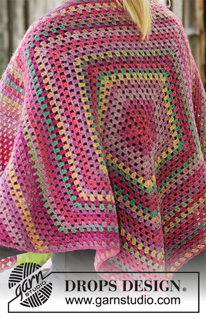 Free patterns - Fun with Crochet Squares / DROPS 197-32
