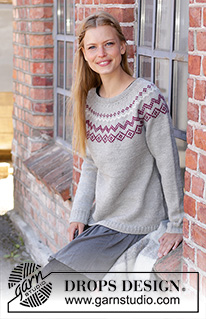 Free patterns - Damskie norweskie swetry / DROPS 197-4
