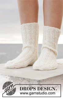 Free patterns - Chaussettes / DROPS 198-12