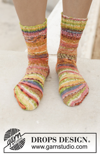 Free patterns - Chaussettes / DROPS 198-20