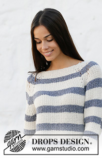 Free patterns - Striped Jumpers / DROPS 199-1