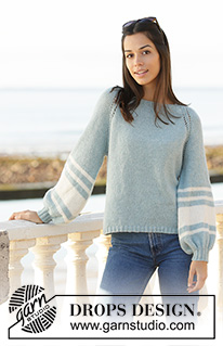 Free patterns - Striped Jumpers / DROPS 199-11
