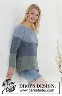 Free patterns - Striped Jumpers / DROPS 199-18