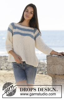 Free patterns - Striped Jumpers / DROPS 199-40
