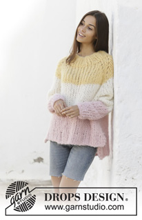 Free patterns - Striped Jumpers / DROPS 199-44