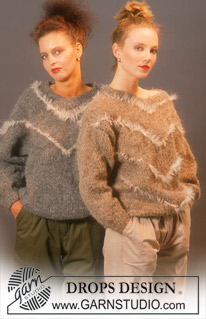 Free patterns - Damskie swetry przez głowę / DROPS 2-18