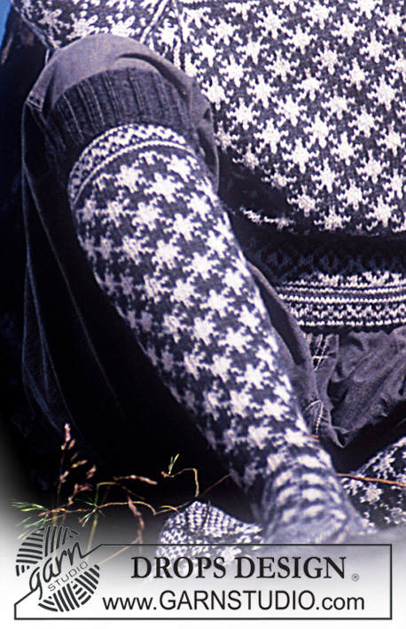 DROPS 20-23 - DROPS nordisk sweater, strømper og hue i Karisma med midtstk i Dame- og Herrestr.