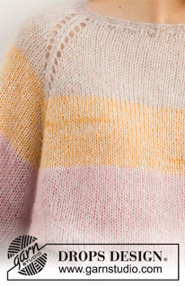 Free patterns - Swetry przez głowę w paski / DROPS 200-10