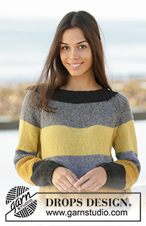 Free patterns - Swetry przez głowę w paski / DROPS 200-3