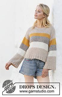 Free patterns - Striped Jumpers / DROPS 200-7