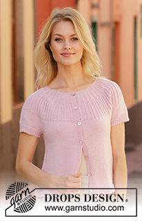 Free patterns - Open Front Tops / DROPS 201-39