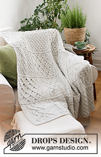 Free patterns - Blankets / DROPS 203-1