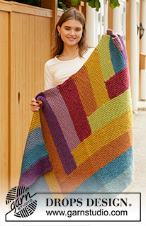 Free patterns - Blankets / DROPS 203-2