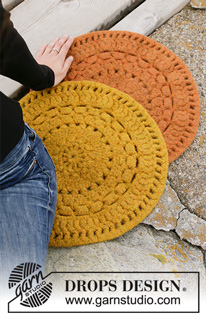 Free patterns - Felted Seat Pads / DROPS 203-7