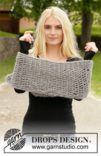 Free patterns - Neck Warmers / DROPS 204-24
