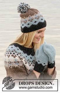 Free patterns - Gloves & Mittens / DROPS 204-51